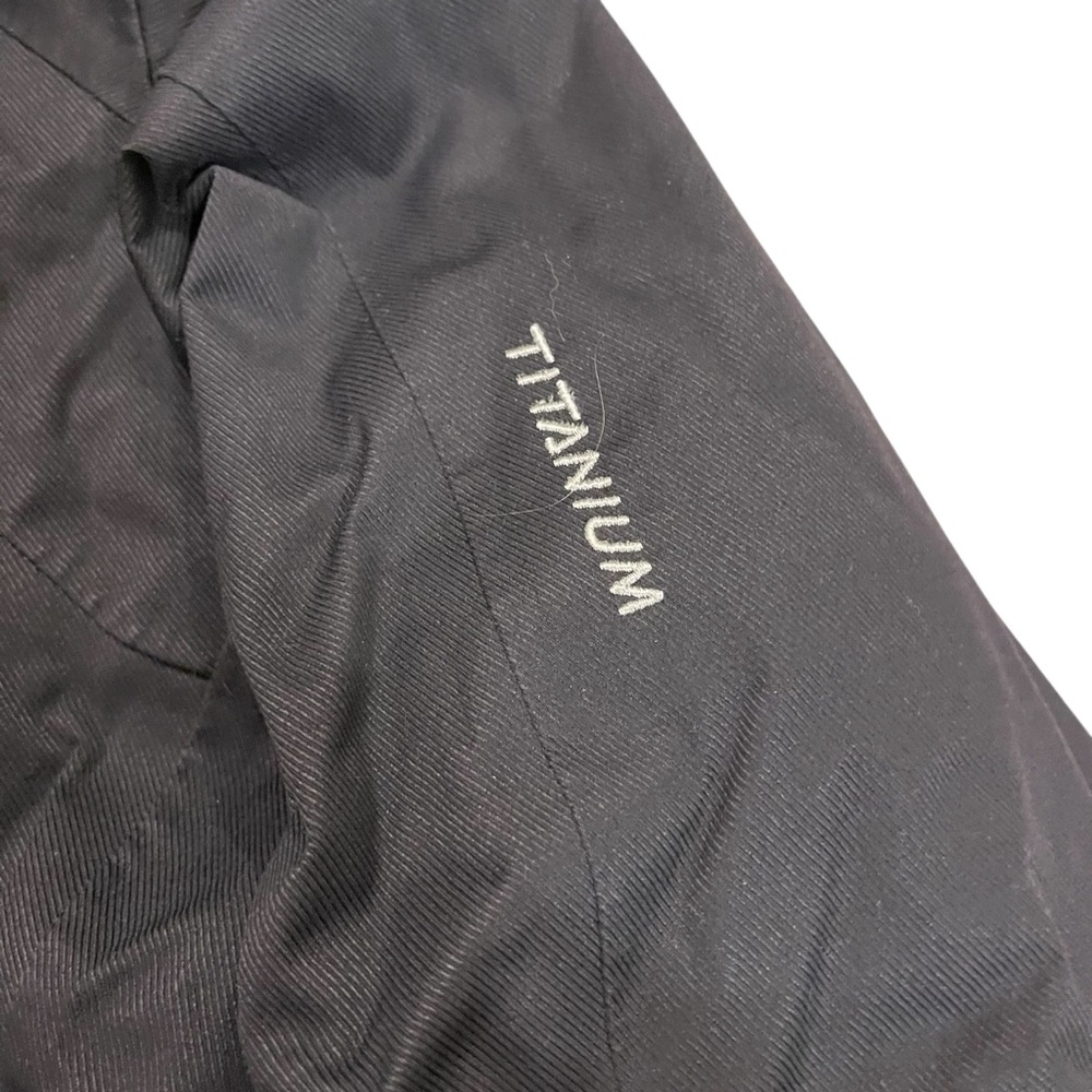 Columbia Titanium Omni-Tech Black Ski Jacket Coat Embroidered Detail Women’s - Picture 5 of 12